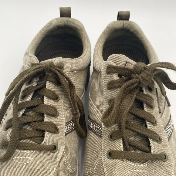 Skechers Men's green Sneakers suede 10.5 casual office retro vacation Y2K relax - Picture 6 of 14